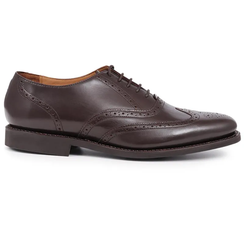 Mayfair Goodyear Welted Leather Oxford Brogues - MAYFAIR2 / 318 988 - Brown sold by Jones Bootmaker