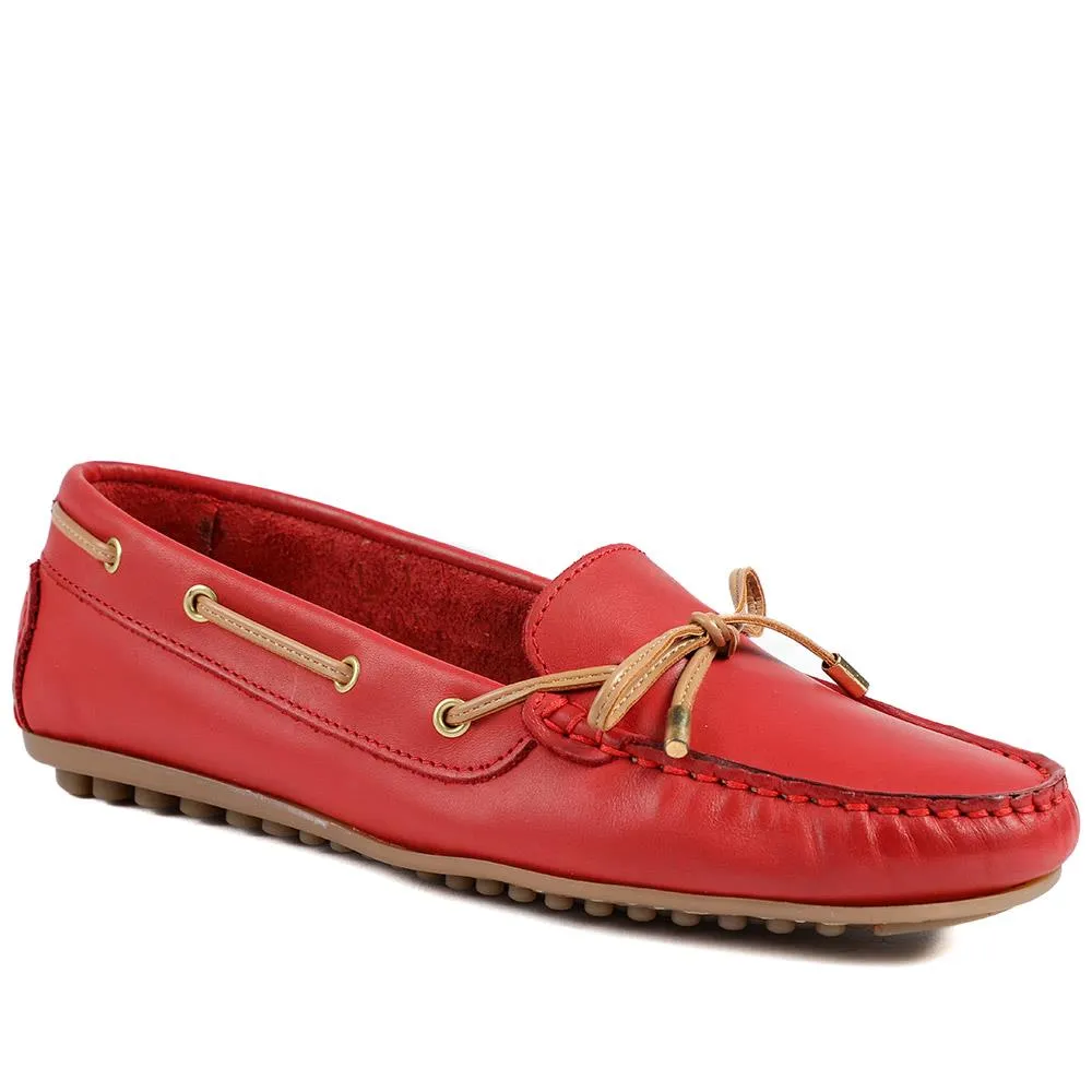 Perri Leather Loafers - PERRI / 325 191 - Red sold by Jones Bootmaker product image thumbnail 2