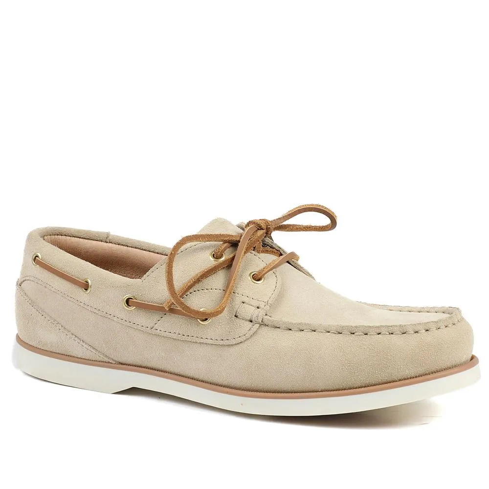 Parsons Leather Boat Shoes - PARSONS / 320 153 - Sand Suede sold by Jones Bootmaker product image thumbnail 2