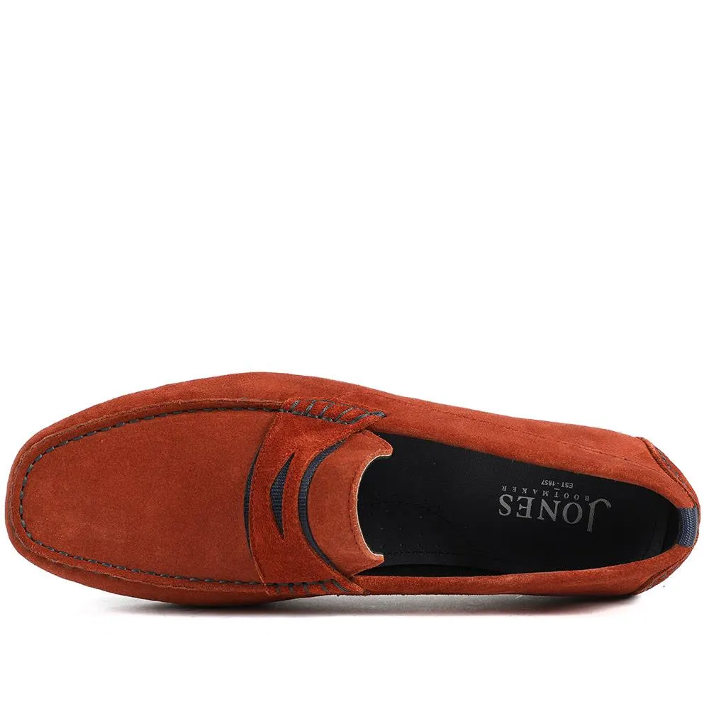 Bonetti3 All-Leather Loafers - BONETTI3 / 328 713 - Rust Suede sold by Jones Bootmaker product image thumbnail 4