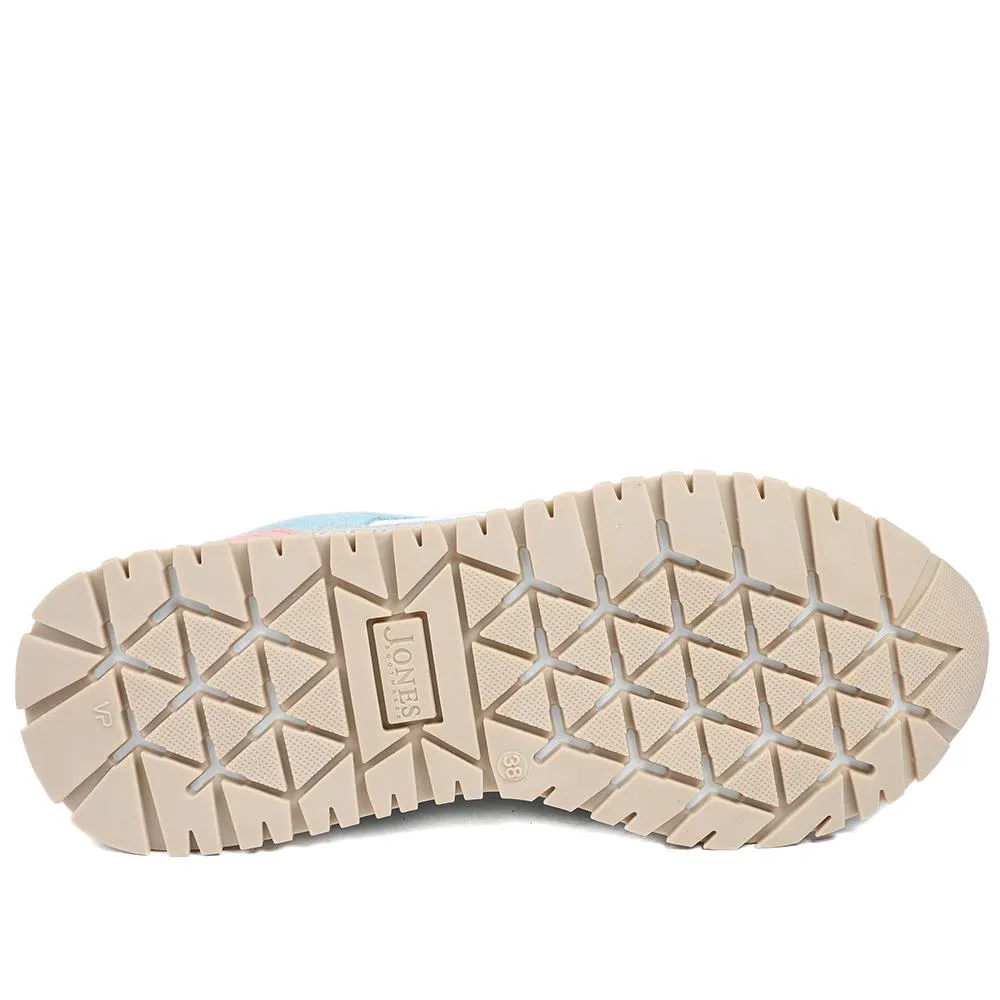 Asha Leather Wedge Trainers - ASHA / 329 137 - White Multi sold by Jones Bootmaker product image thumbnail 5