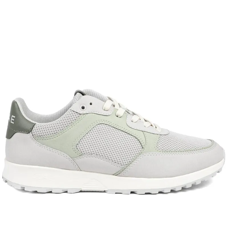 Clae Joshua Mesh Lace Up Trainers - CLAGB43506 / 329 182 - Grey Multi sold by Jones Bootmaker