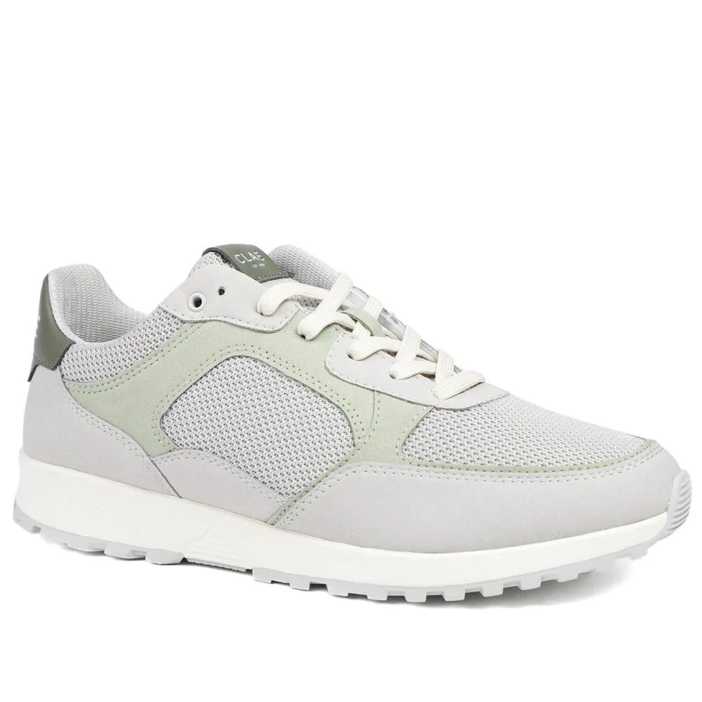 Clae Joshua Mesh Lace Up Trainers - CLAGB43506 / 329 182 - Grey Multi sold by Jones Bootmaker product image thumbnail 2