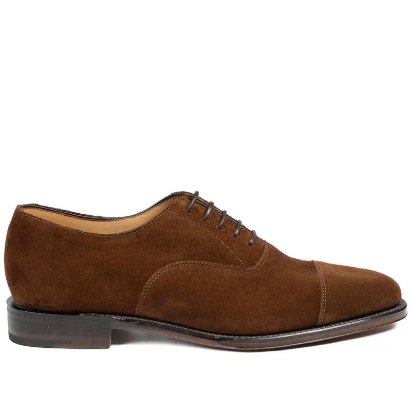 Aldwych1 Goodyear Welted Leather Lace-Ups - ALDWYCH1 / 325 001 - Brown Suede made by Loake