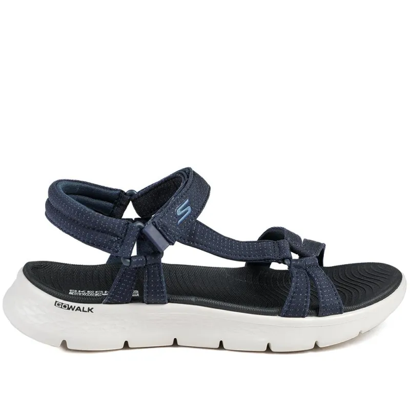 Skechers Wide Fit Go Walk Flex Sandals - Sublime - SKE43029 / 328 685 - Navy made by Skechers