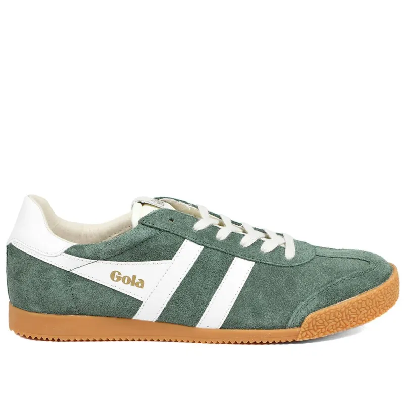 Gola Classics Elan Trainers - JAC43510 / 328 803 - Green-White made by Gola