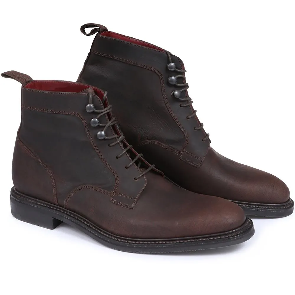 Crow Lace-Up Derby Boots - LOA28502 / 313 904 - Dark Brown sold by Jones Bootmaker product image thumbnail 2