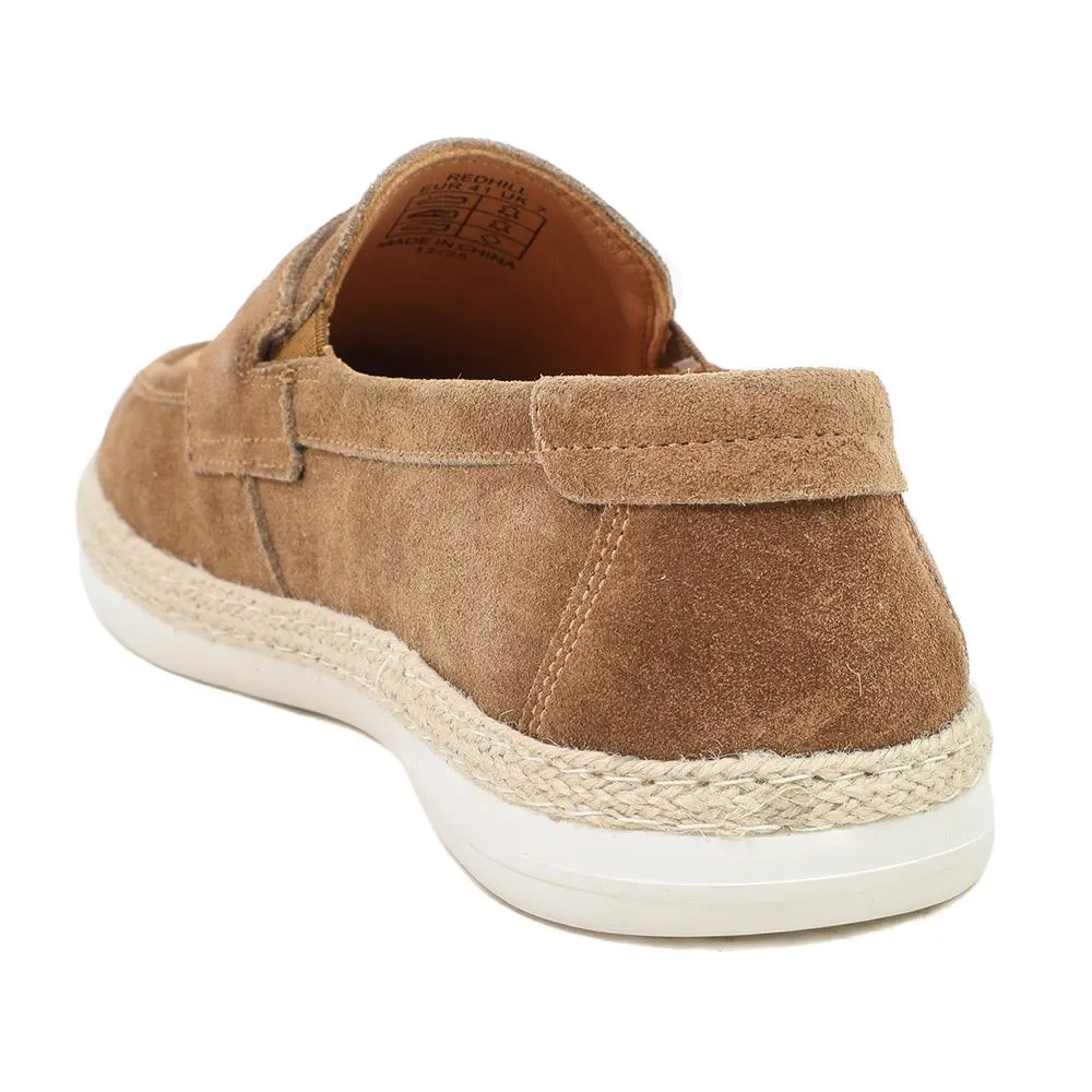 Redhill Leather Casual Slip On Shoes - REDHILL / 328 785 - Tan Suede sold by Jones Bootmaker product image thumbnail 3