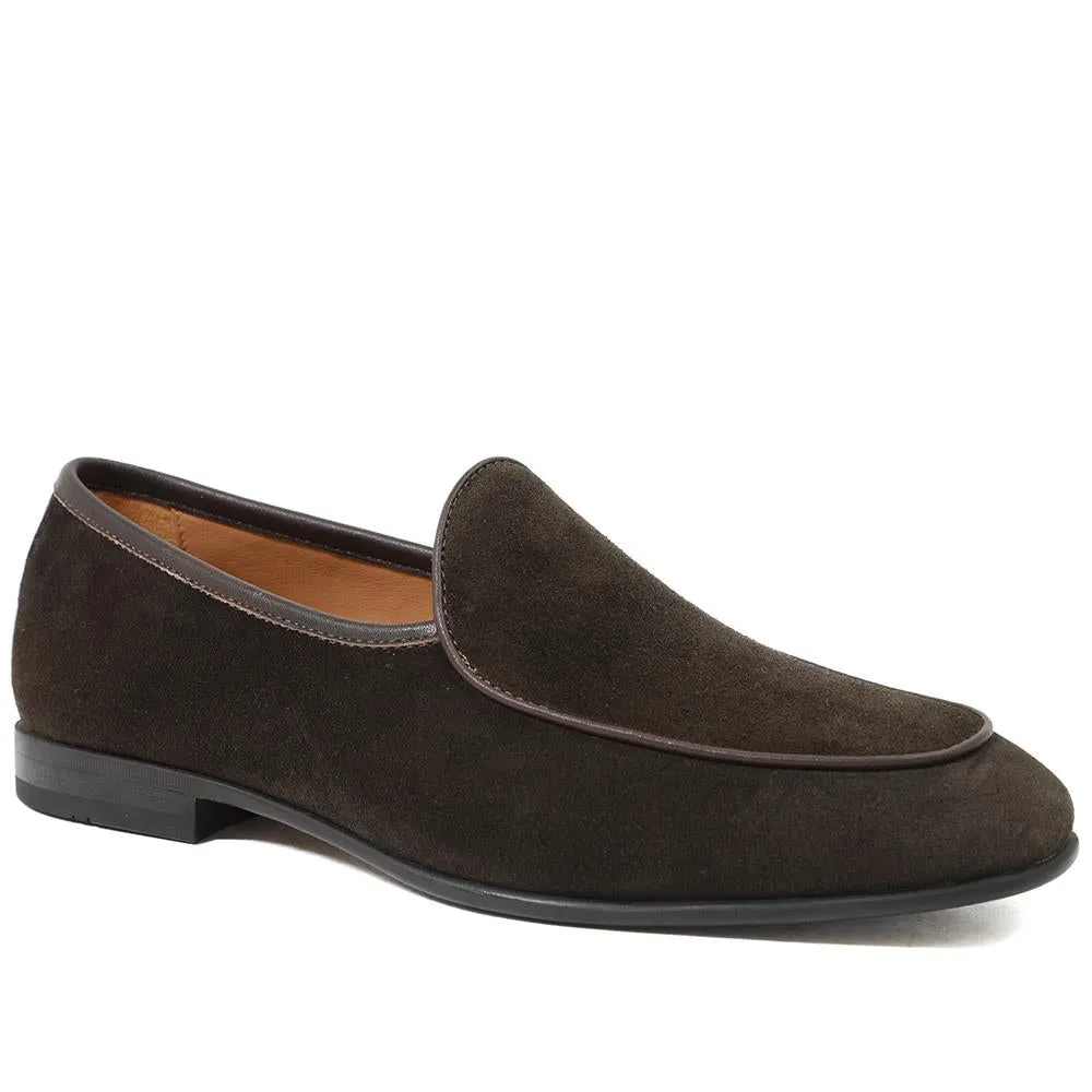 Royce Leather Loafers - ROYCE / 328 783 - Dark Brown Suede sold by Jones Bootmaker product image thumbnail 2