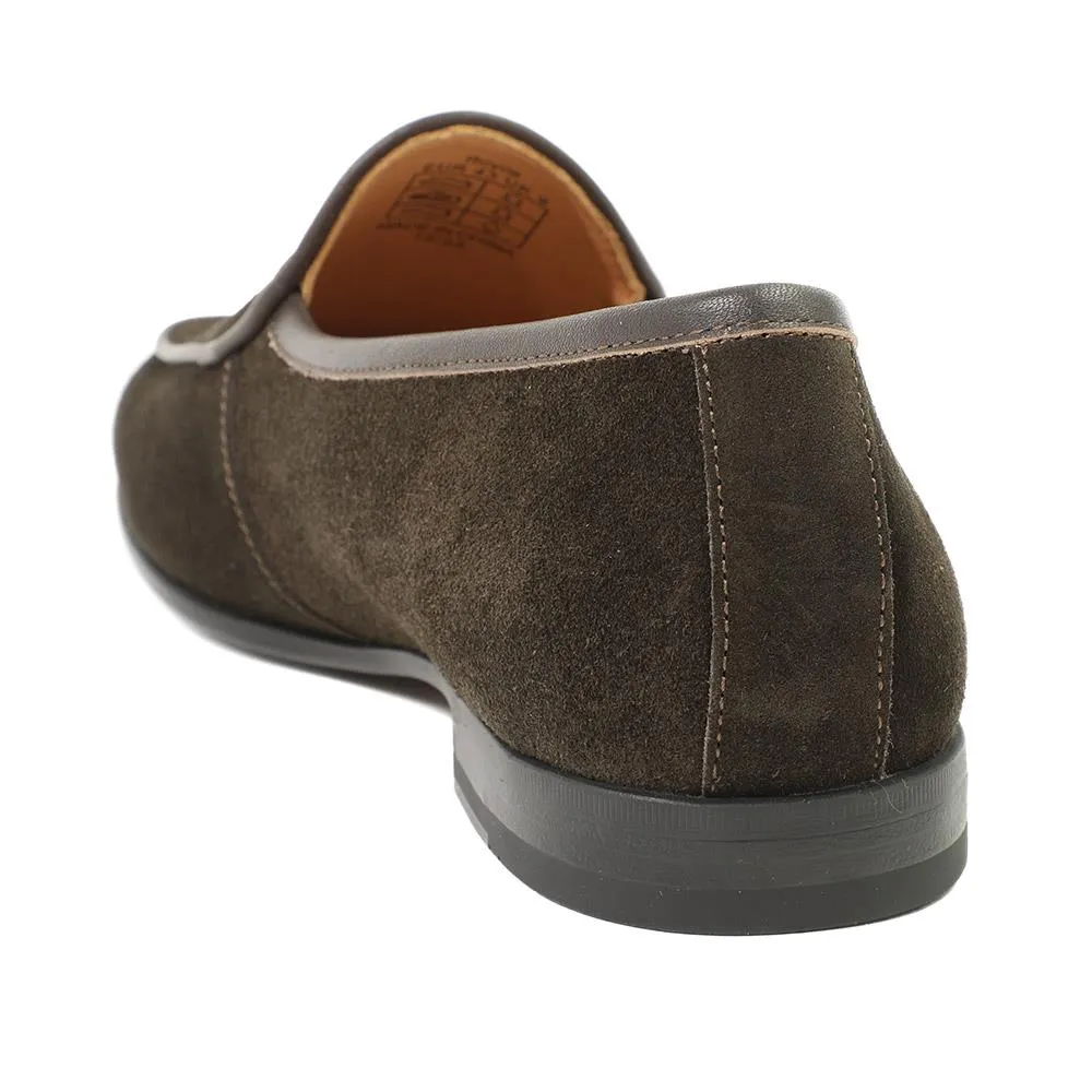 Royce Leather Loafers - ROYCE / 328 783 - Dark Brown Suede sold by Jones Bootmaker product image thumbnail 3