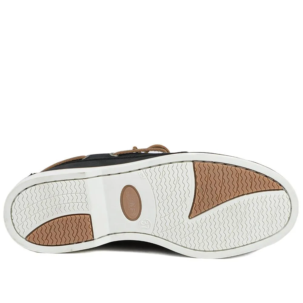 Patrizia Leather Boat Shoes - PATRIZIA / 322 369 - Navy sold by Jones Bootmaker product image thumbnail 5