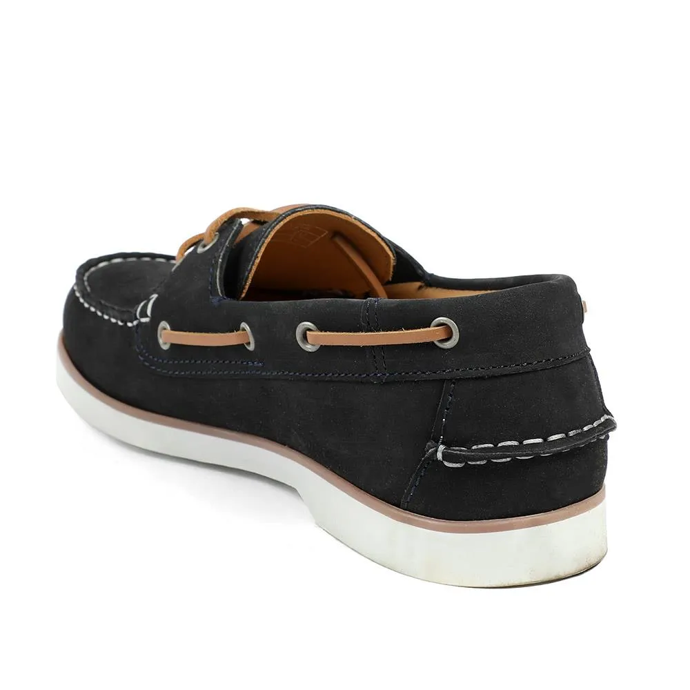 Patrizia Leather Boat Shoes - PATRIZIA / 322 369 - Navy sold by Jones Bootmaker product image thumbnail 3