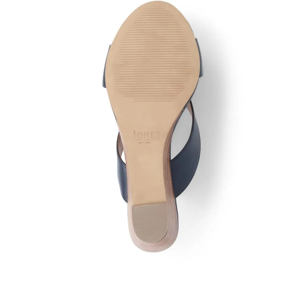 Klevina2 Mules - KLEVINA2 / 325 060 - Navy Leather sold by Jones Bootmaker product image thumbnail 4