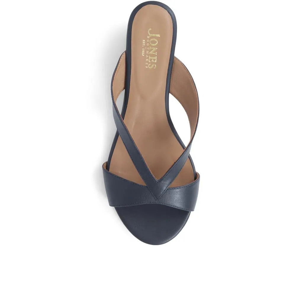 Klevina2 Mules - KLEVINA2 / 325 060 - Navy Leather sold by Jones Bootmaker product image thumbnail 5
