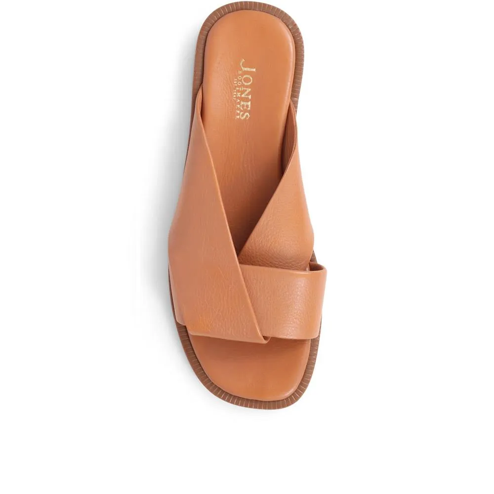 Hazelle Flat Mule Sandals - HAZELLE / 325 227 - Tan sold by Jones Bootmaker product image thumbnail 5