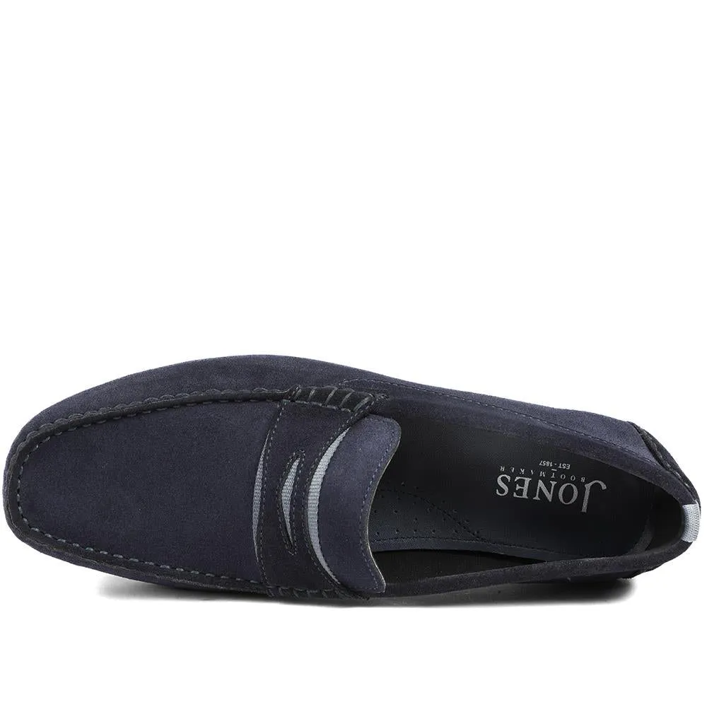 Bonetti3 All-Leather Loafers - BONETTI3 / 328 713 - Blue Suede sold by Jones Bootmaker product image thumbnail 4