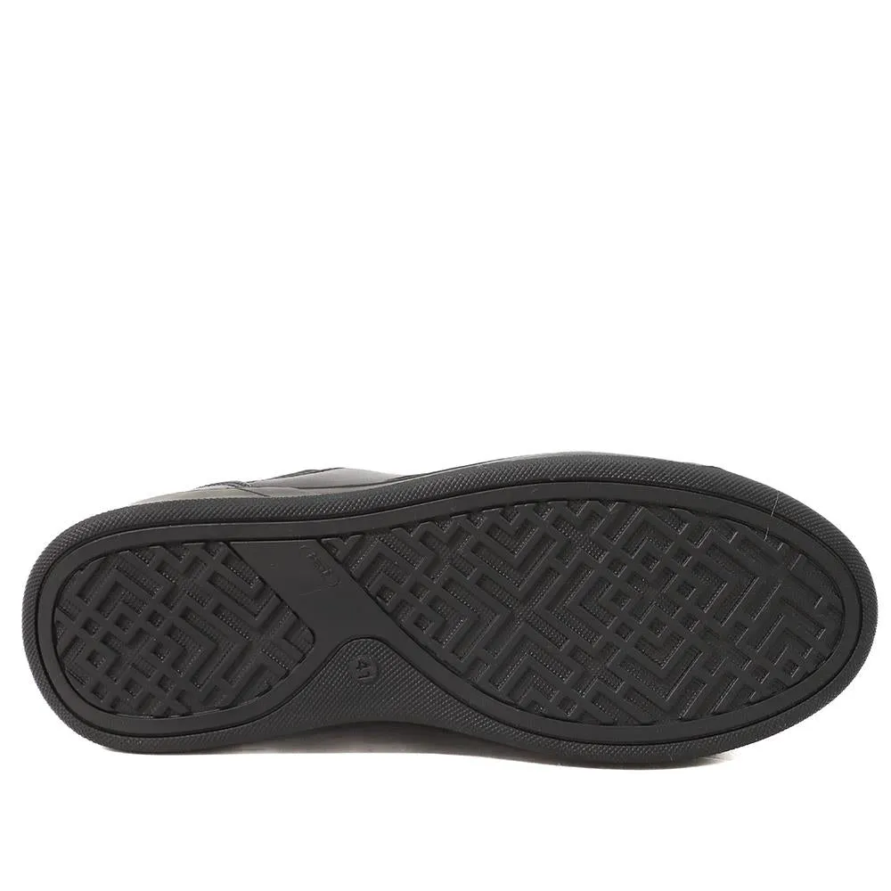 Seamus Casual Lace-Up Trainers - SEAMUS / 327 315 - Black Leather sold by Jones Bootmaker product image thumbnail 5