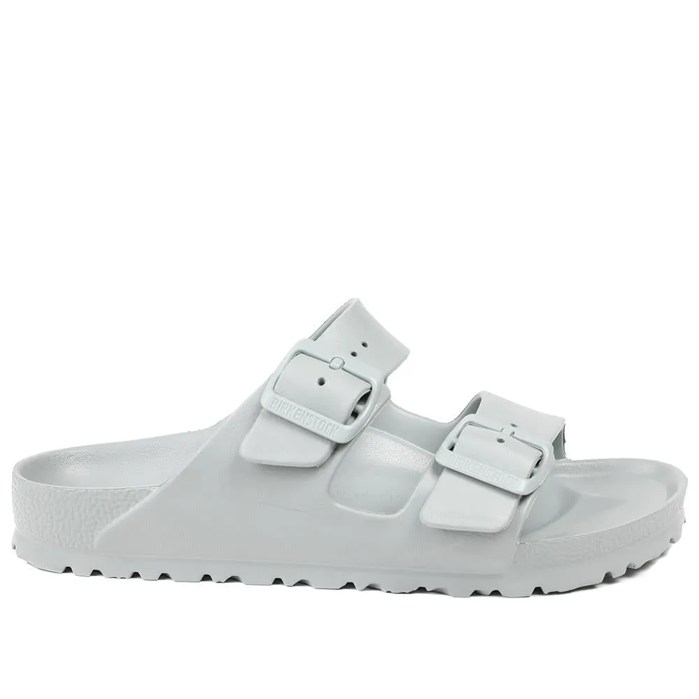 Buckle Mule Sandals - BIRK43501 / 328 792 - Sage sold by Jones Bootmaker