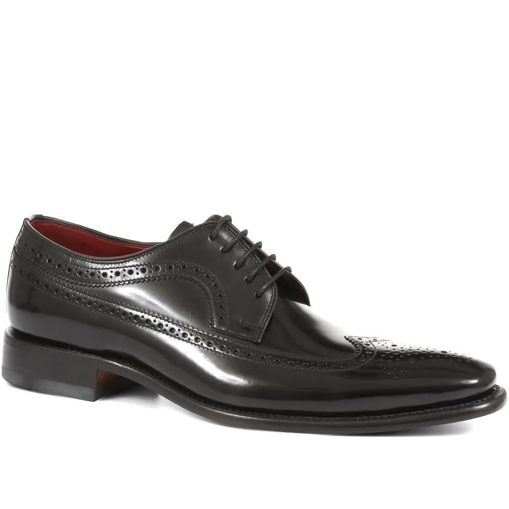 Clint Leather Goodyear Welted Brogues - CLINT / 27234280 - Black sold by Jones Bootmaker product image thumbnail 2