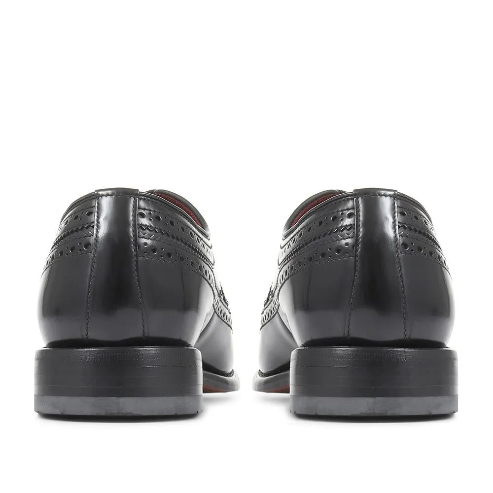 Clint Leather Goodyear Welted Brogues - CLINT / 27234280 - Black sold by Jones Bootmaker product image thumbnail 3