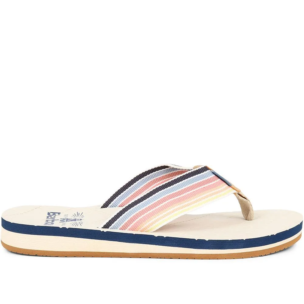 Seamills Toe Post Sandals - BARBR37511 / 323 747 - Multi sold by Jones Bootmaker