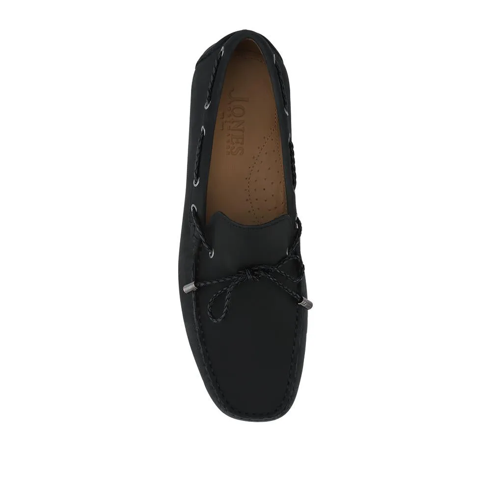 Pedro Leather Tasselled Loafers - PEDRO / 328 711 - Black Nubuck sold by Jones Bootmaker product image thumbnail 4
