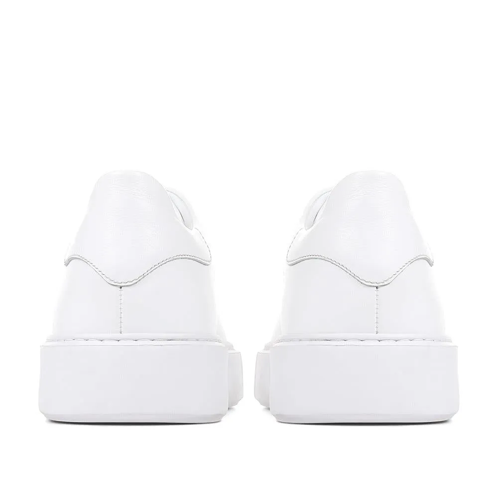 Sedbergh Smart Leather Trainers - SEDBERGH / 322 931 - White sold by Jones Bootmaker product image thumbnail 3