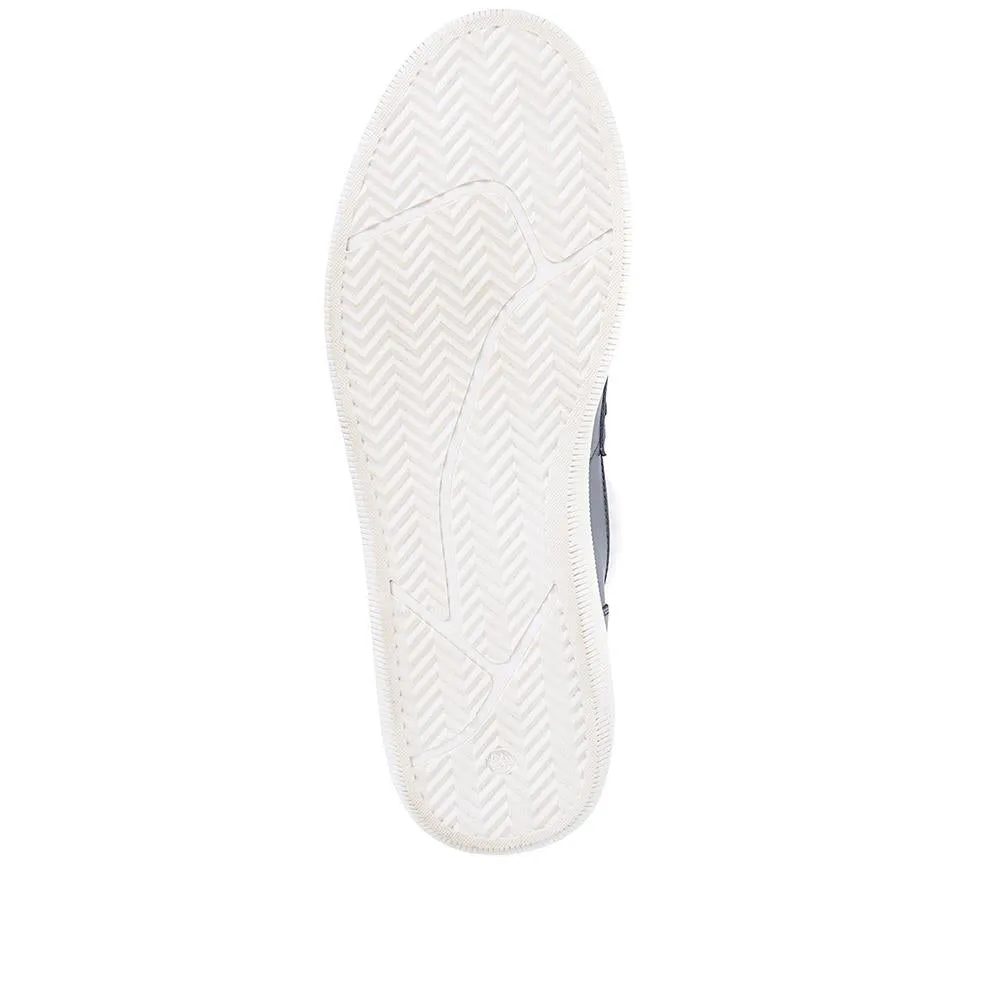 Sal Leather Slip-on Loafers - SAL / 323 683 - Navy sold by Jones Bootmaker product image thumbnail 4