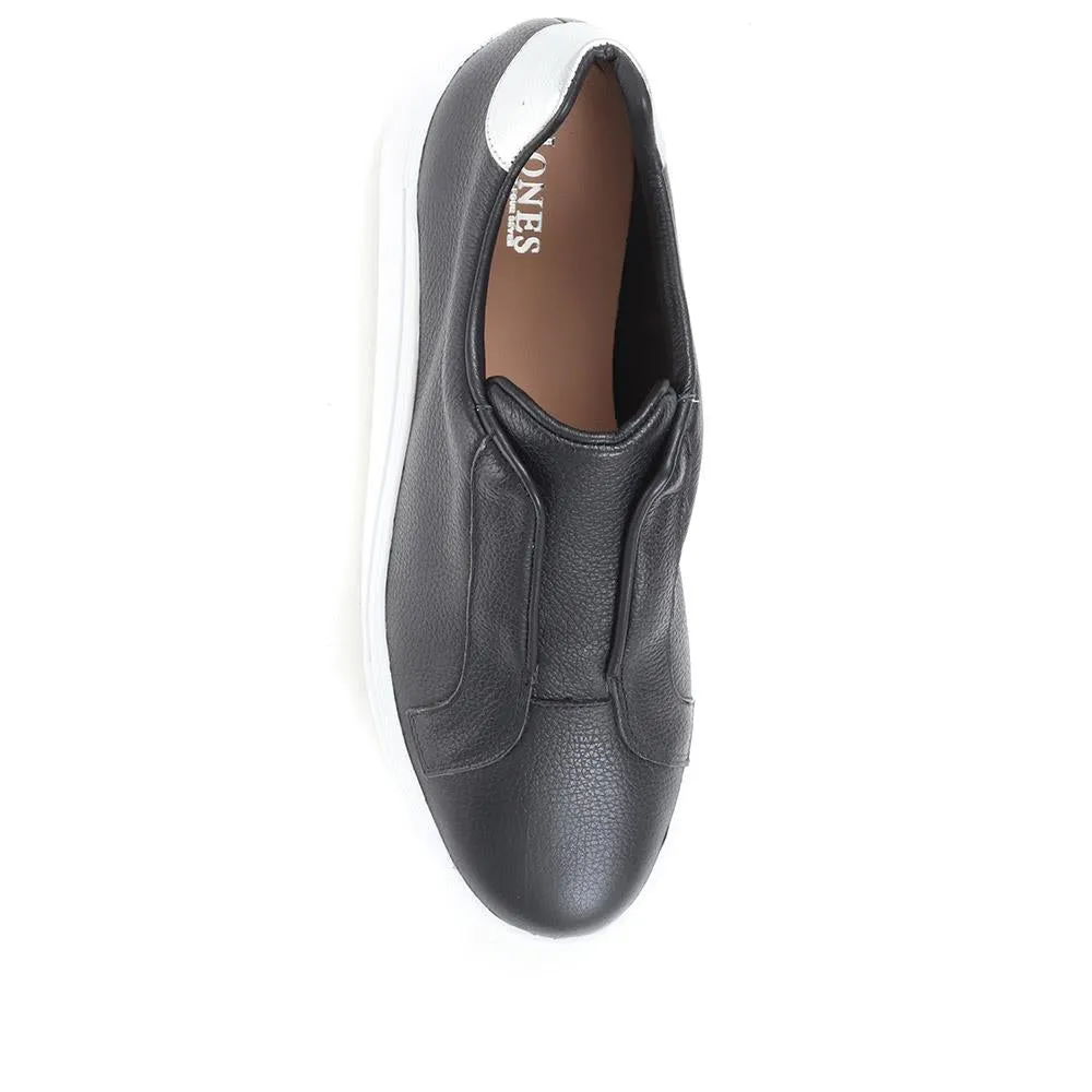 Fernanda Laceless Trainers - FERNANDA / 323 738 - Black sold by Jones Bootmaker product image thumbnail 5