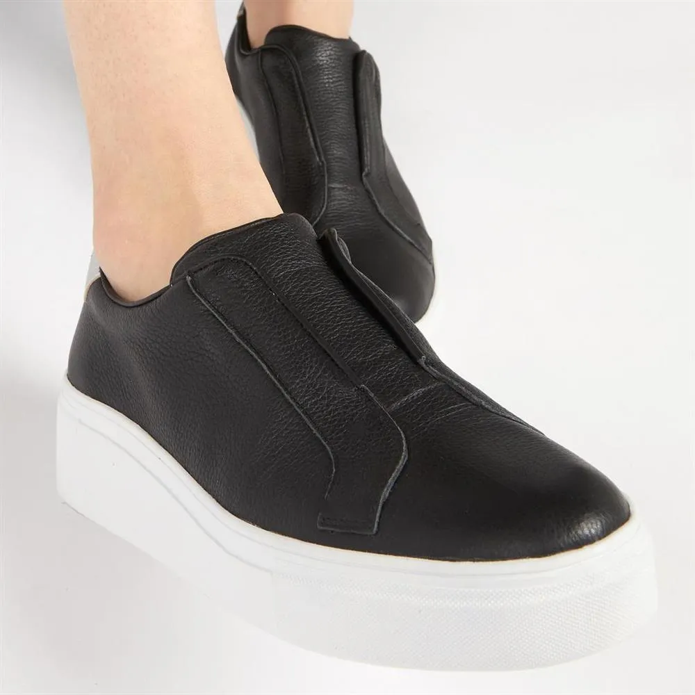 Fernanda Laceless Trainers - FERNANDA / 323 738 - Black sold by Jones Bootmaker product image thumbnail 2