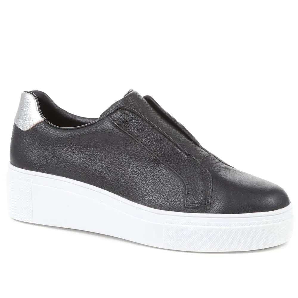 Fernanda Laceless Trainers - FERNANDA / 323 738 - Black sold by Jones Bootmaker product image thumbnail 3