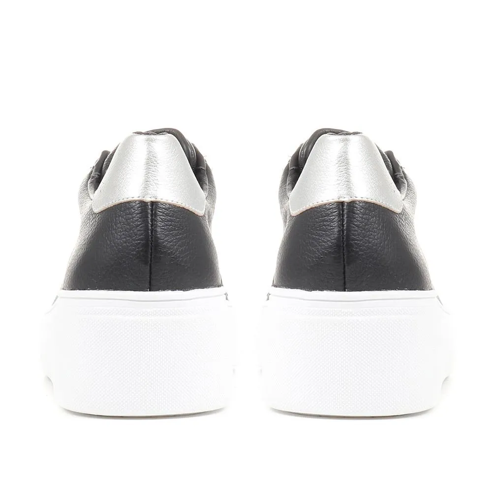 Fernanda Laceless Trainers - FERNANDA / 323 738 - Black sold by Jones Bootmaker product image thumbnail 4