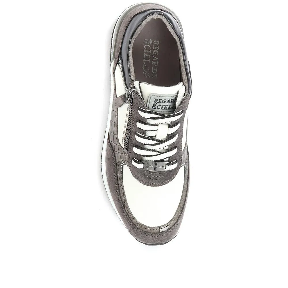 Alyson 30 Lace-Up Trainers - SINO33513 / 320 364 - Grey Multi sold by Jones Bootmaker product image thumbnail 4