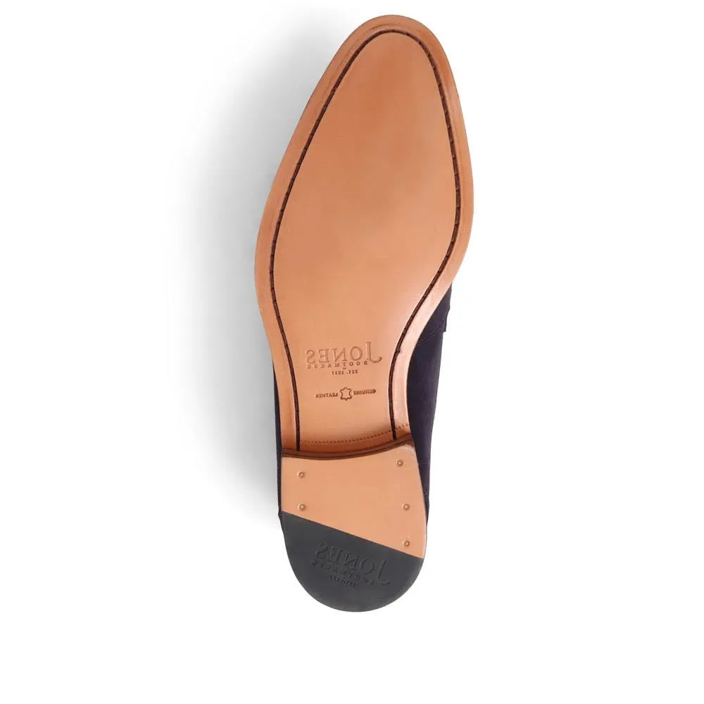 Rake Leather Loafers - RAKE / 325 092 - Navy Suede sold by Jones Bootmaker product image thumbnail 4
