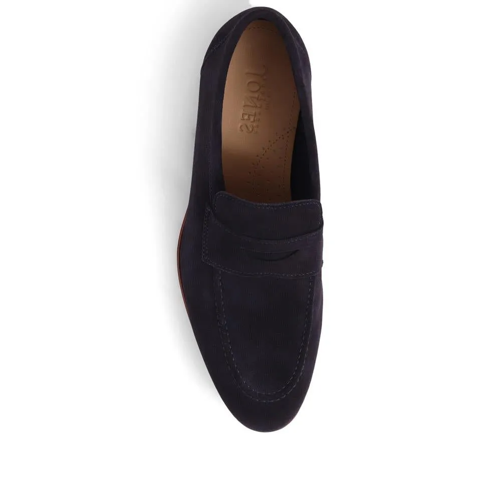 Rake Leather Loafers - RAKE / 325 092 - Navy Suede sold by Jones Bootmaker product image thumbnail 5
