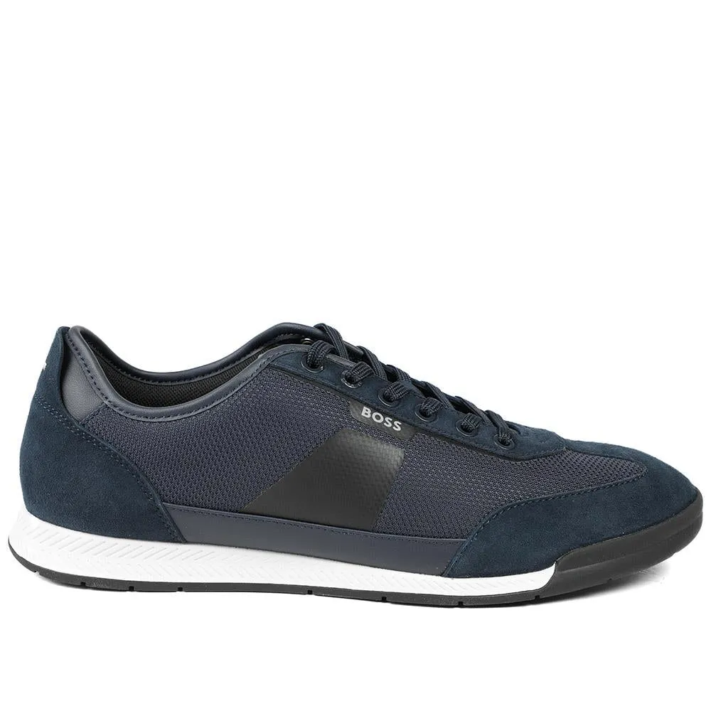 Everyday Lace Trainers - HUGO43506 / 328 701 - Navy sold by Jones Bootmaker