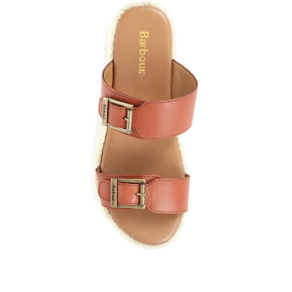 Amelda Leather Platform Sandals - BARBR35517 / 321 405 - Tan sold by Jones Bootmaker product image thumbnail 4