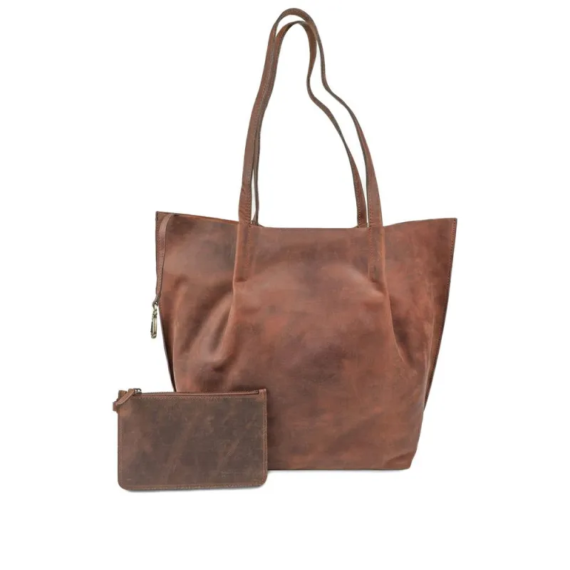 Willamina Fashionable Leather Shoulder Bag - WILLAMINA / 329 238 made by Jones Bootmaker