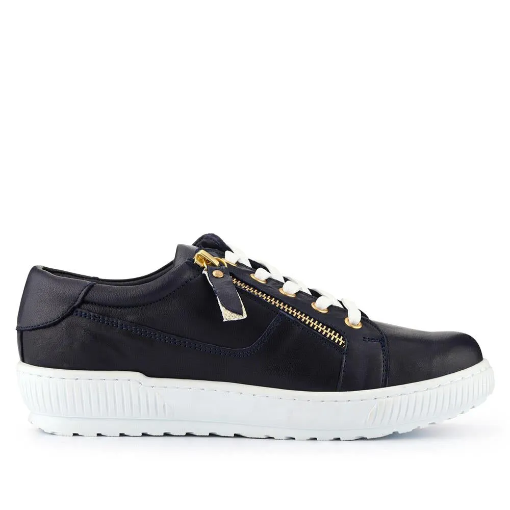 Padova Wide-Fit Leather Trainers - PADOVAWIDE / 326 787 sold by Jones Bootmaker product image thumbnail 4