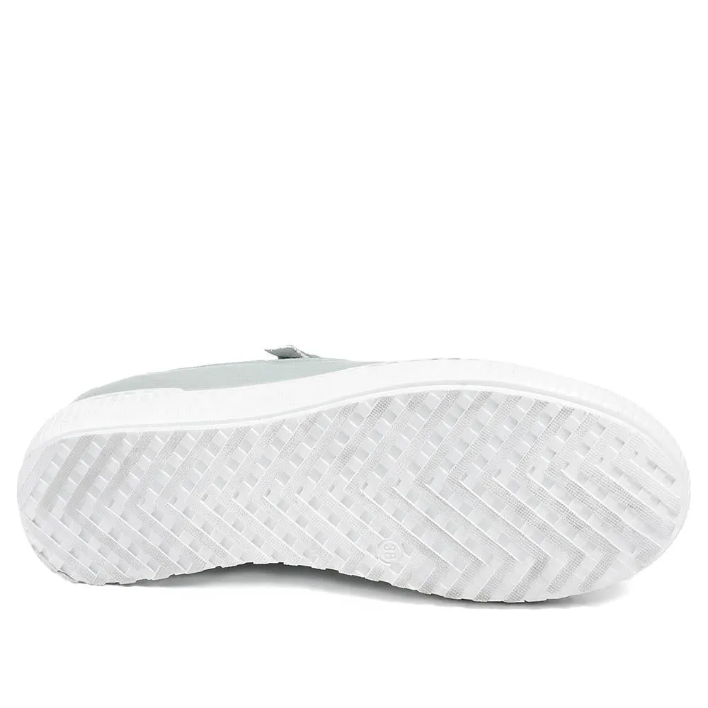 Padova Wide-Fit Leather Trainers - PADOVAWIDE / 326 787 - Mint sold by Jones Bootmaker product image thumbnail 5