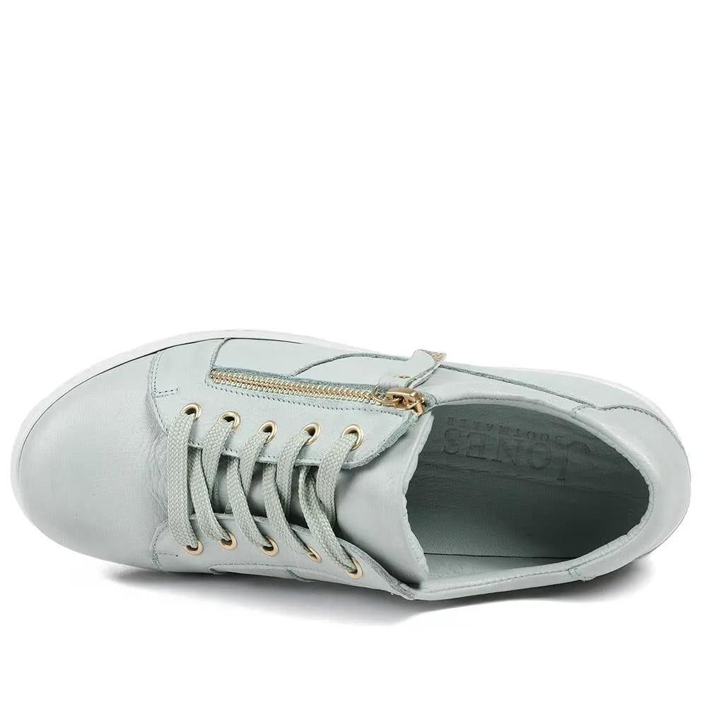 Padova Wide-Fit Leather Trainers - PADOVAWIDE / 326 787 - Mint sold by Jones Bootmaker product image thumbnail 4