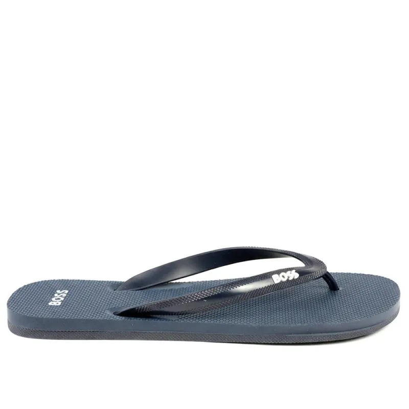 Lightweight Slip On Mules - HUGO43509 / 328 700 - Navy made by Jones Bootmaker