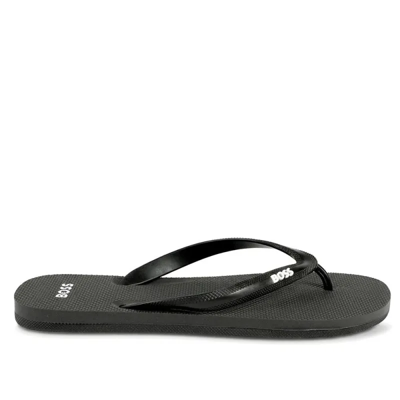 Lightweight Slip On Mules - HUGO43509 / 328 700 - Black made by Jones Bootmaker