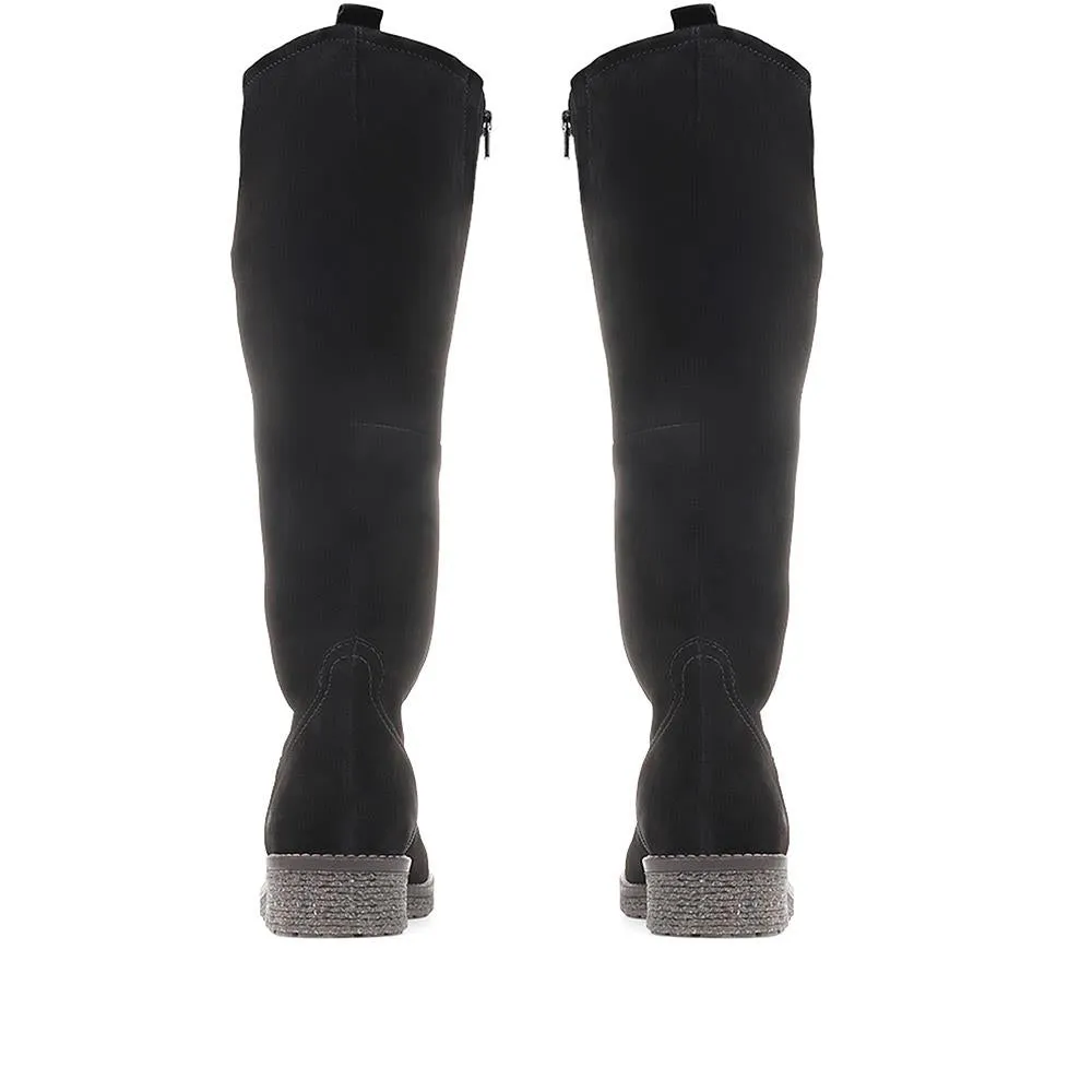 Suede Knee-High Boots - GAB36516 / 322 676 - Black sold by Jones Bootmaker product image thumbnail 3