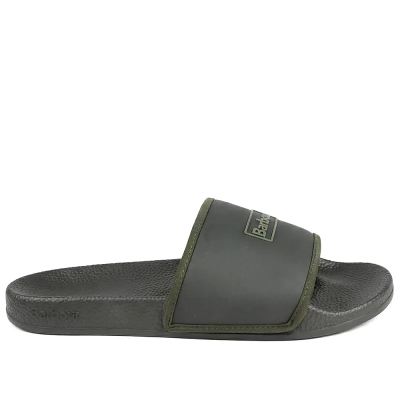Barbour Cresswell Sliders - BARBR43507 / 328 662 made by Jones Bootmaker