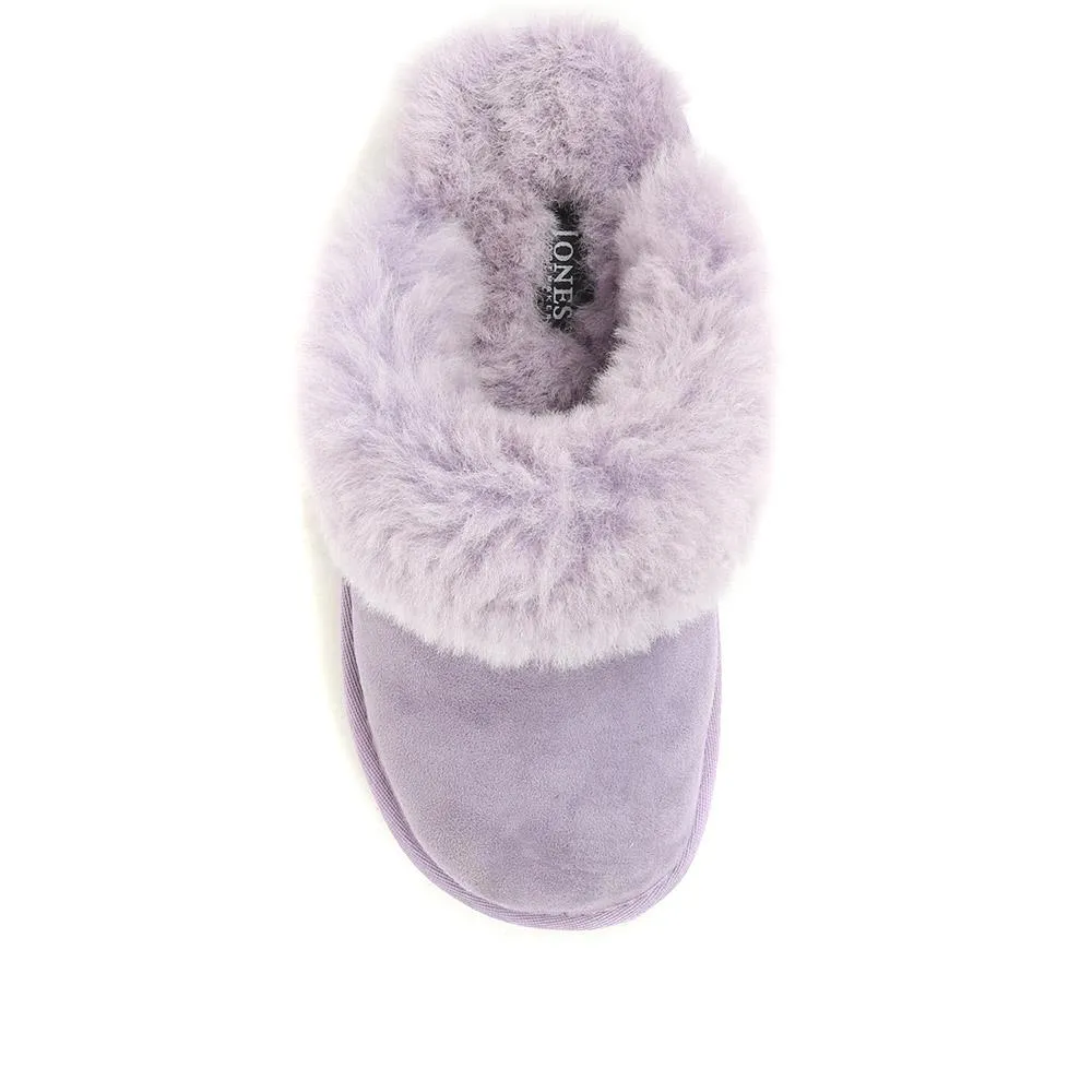 Bella-Rose Sheepskin Mule Slippers - BELLA-ROSE / 319 378 - Lilac sold by Jones Bootmaker product image thumbnail 4