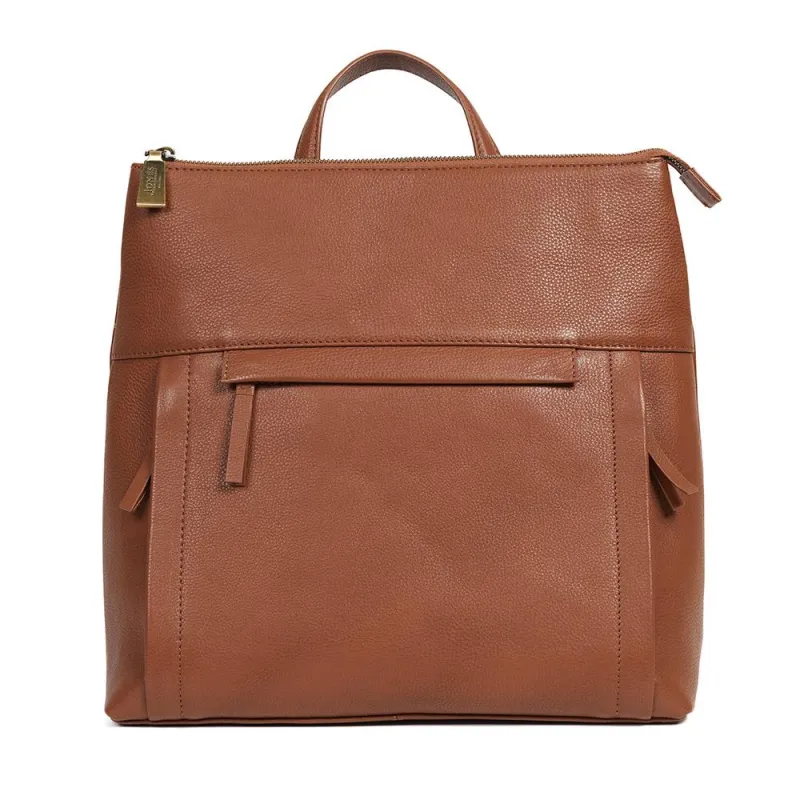 Westchester Leather Backpack - WESTCHESTER / 326 221 - Tan made by Jones Bootmaker