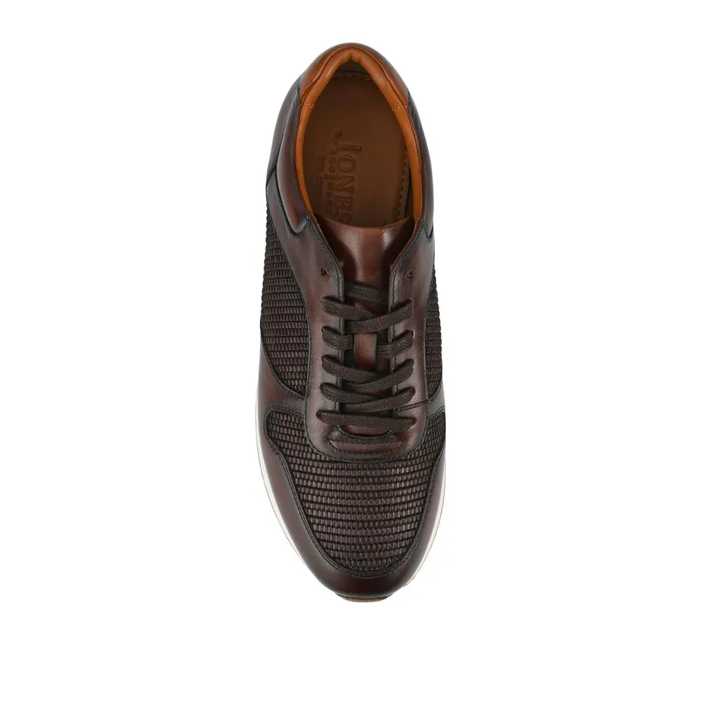 St Louis Casual Leather Lace Up Trainers - STLOUIS / 328 814 - Brown sold by Jones Bootmaker product image thumbnail 4