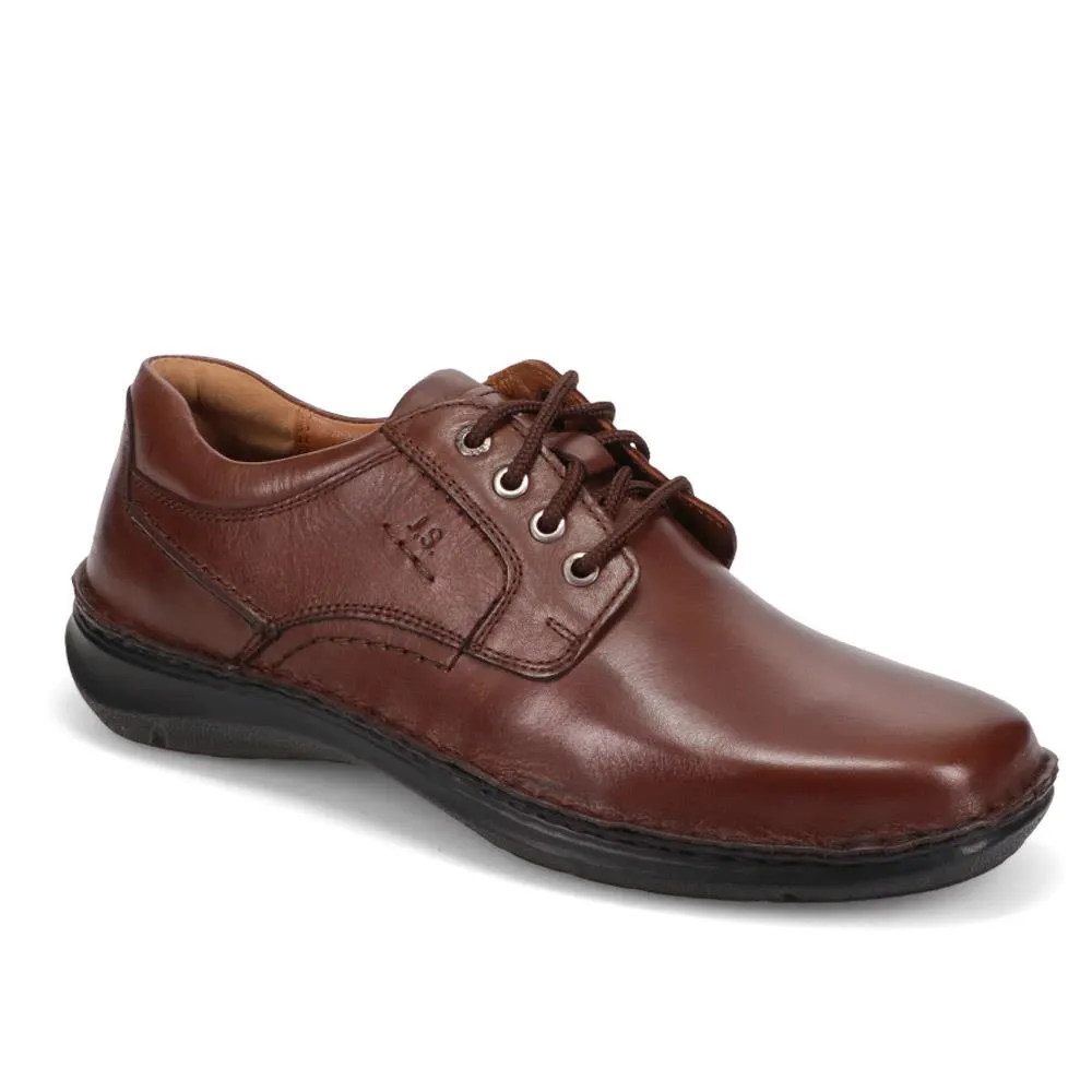 Smart Leather Lace-Up Shoes - JOSEF40504 / 326 430 - Dark Brown sold by Jones Bootmaker product image thumbnail 2