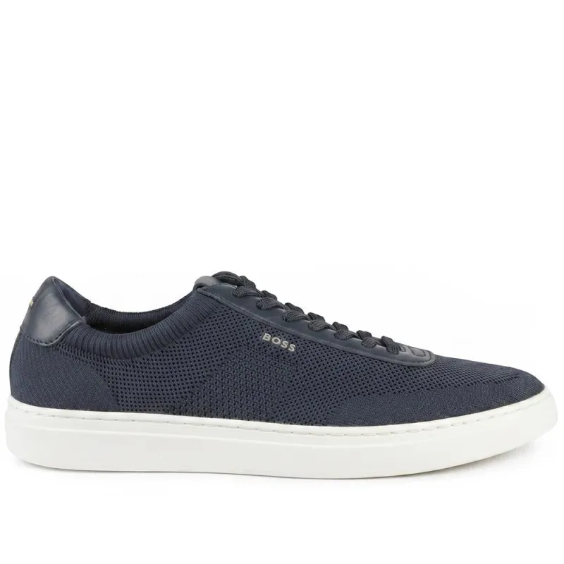 Boss Lace Up Trainers - HUGO43505 / 328 699 - Navy made by Hugo Boss